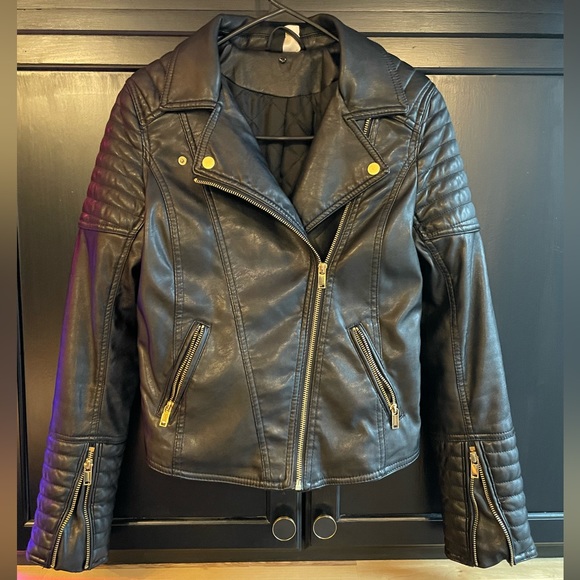 H&M Jackets & Blazers - H&M Moto Jacket